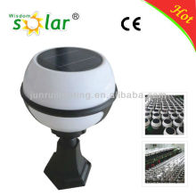 white color crystal ball solar garden light,cup design patent solar garden light esl-10,solar lighting